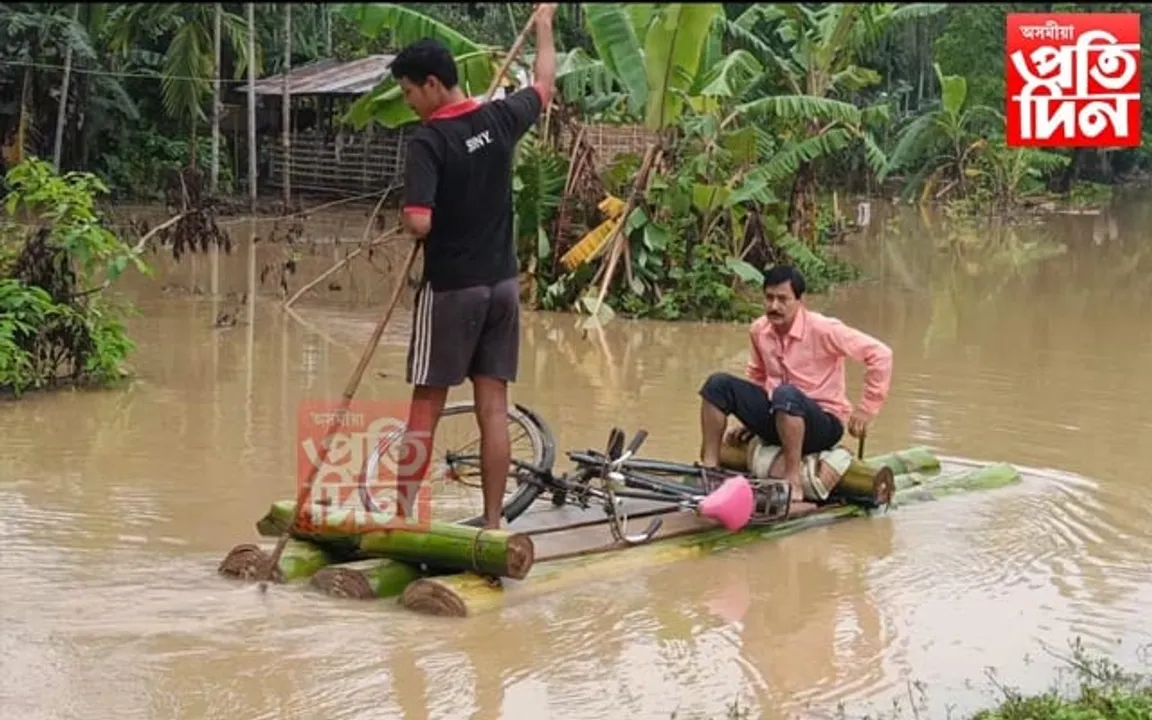কামপুৰত হ্ৰাস পাইছে কপিলীৰ জলস্তৰ....