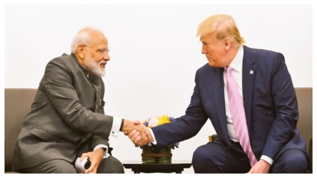  PM Modi Trump Photograph: (Agency) 