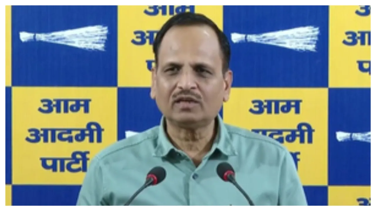  satyendar jain Photograph: (IANS) 