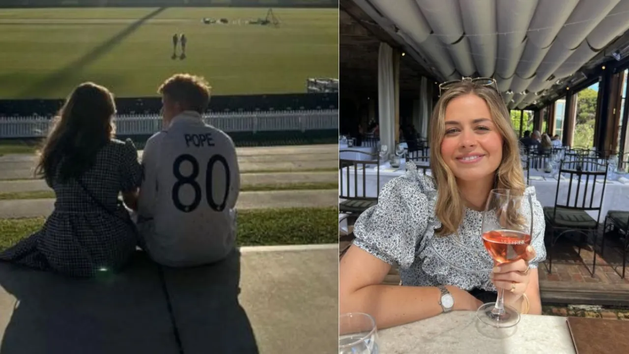 Ollie Pope's Girlfriend