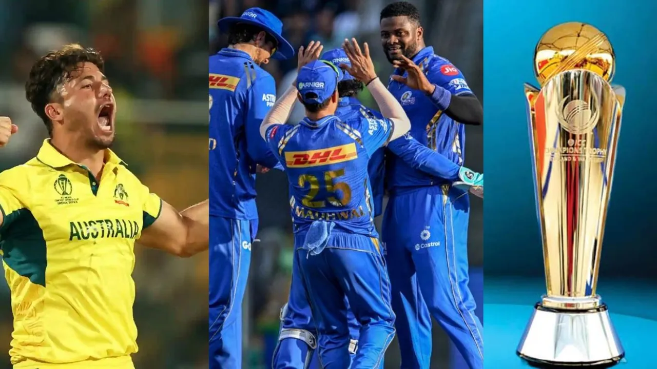   Tim David , Marcus Stoinis,  australia team , champions trophy 2025