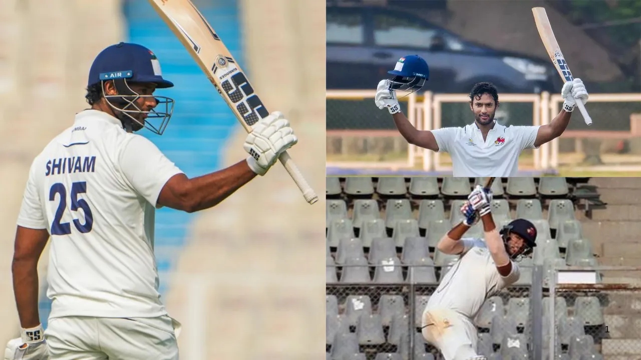 6,6,6,4,4,4... शिवम दुबे के आगे थर-थर कांपे गेंदबाज, रणजी ट्रॉफी में 11 चौके-5 छक्के जड़कर बना डाले इतने रन