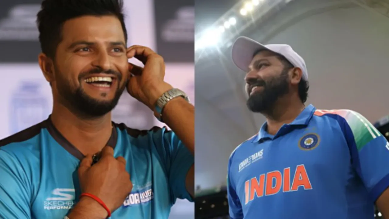 Rohit toss suresh raina