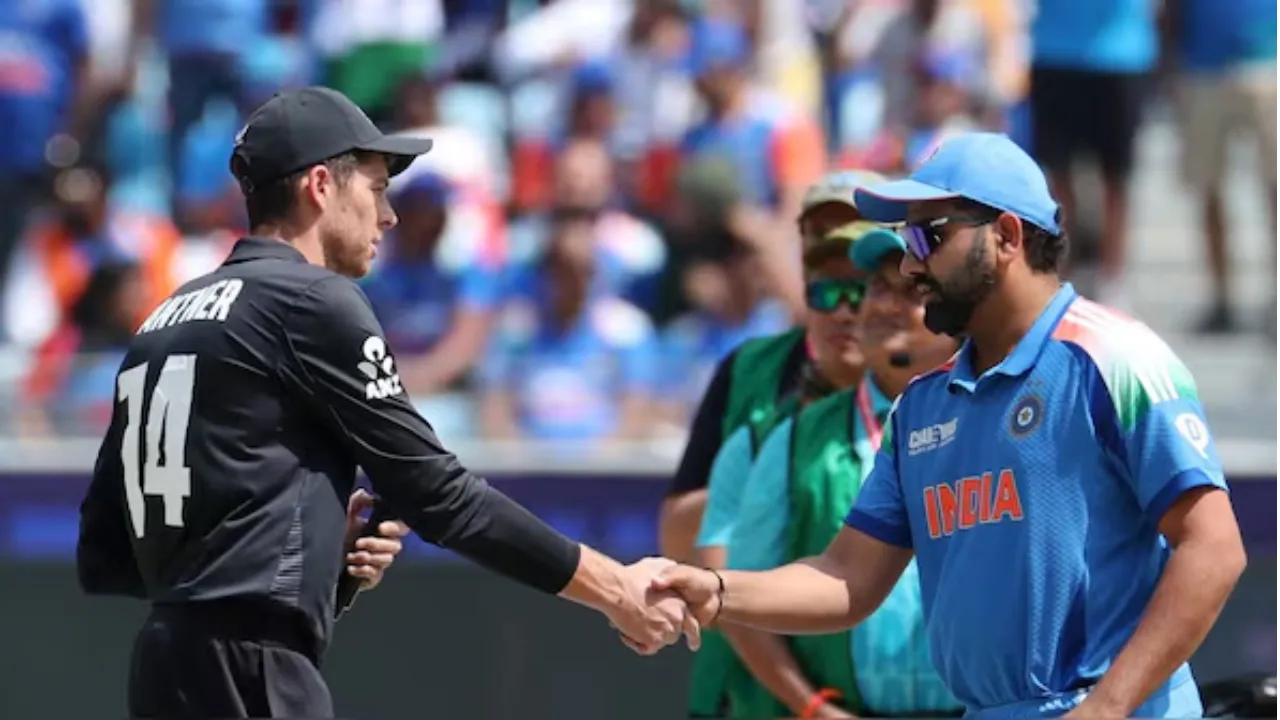 icc best team of chamapions trophy 2025 indian