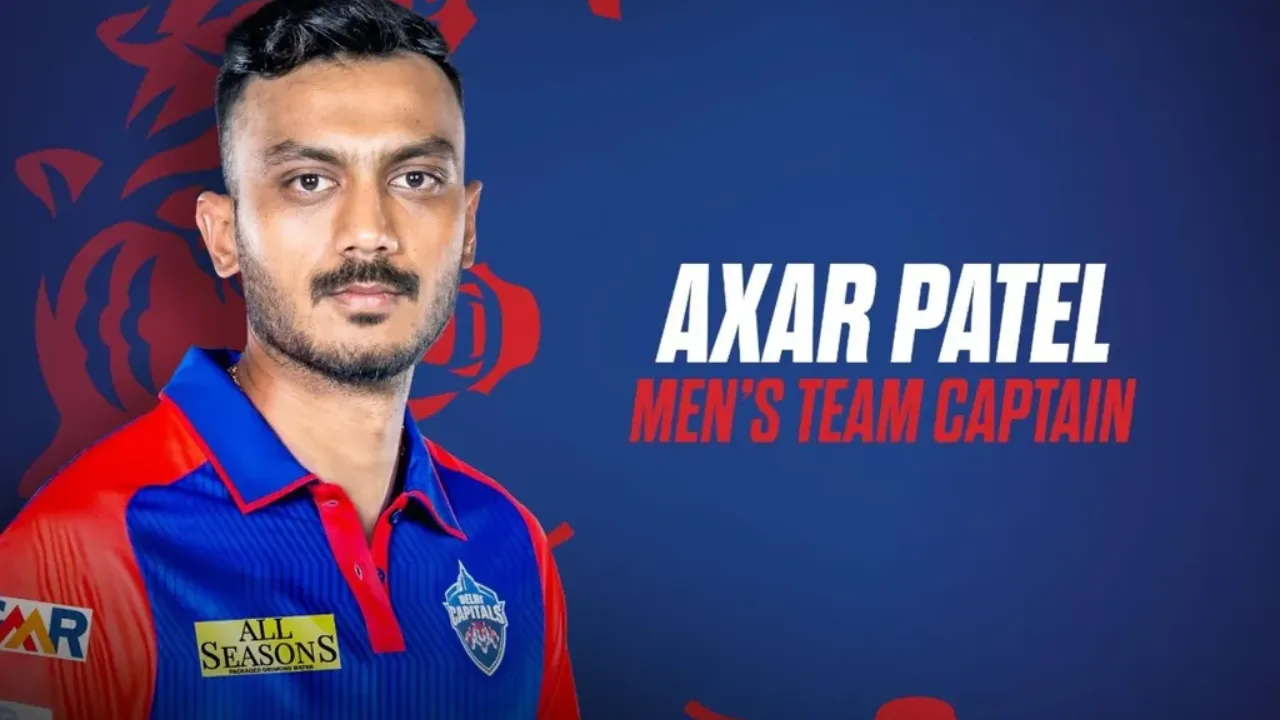 Delhi Capitals captain axar patel