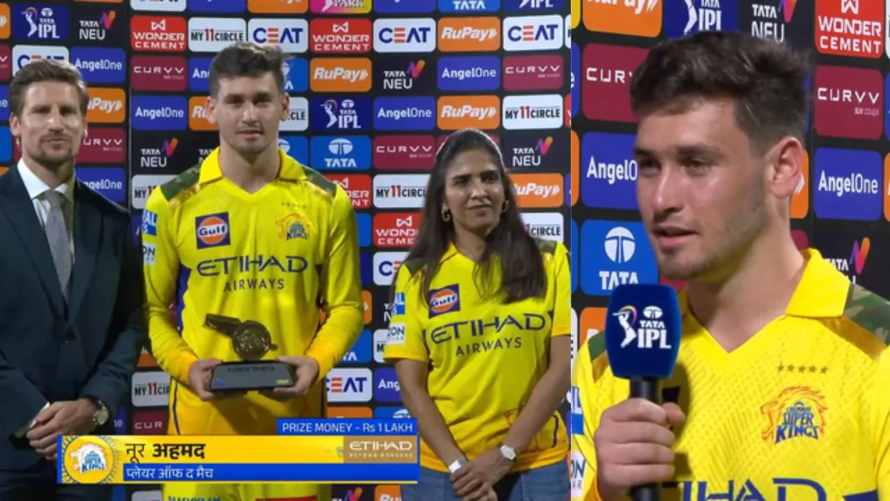 Noor Ahmad CSK POTM