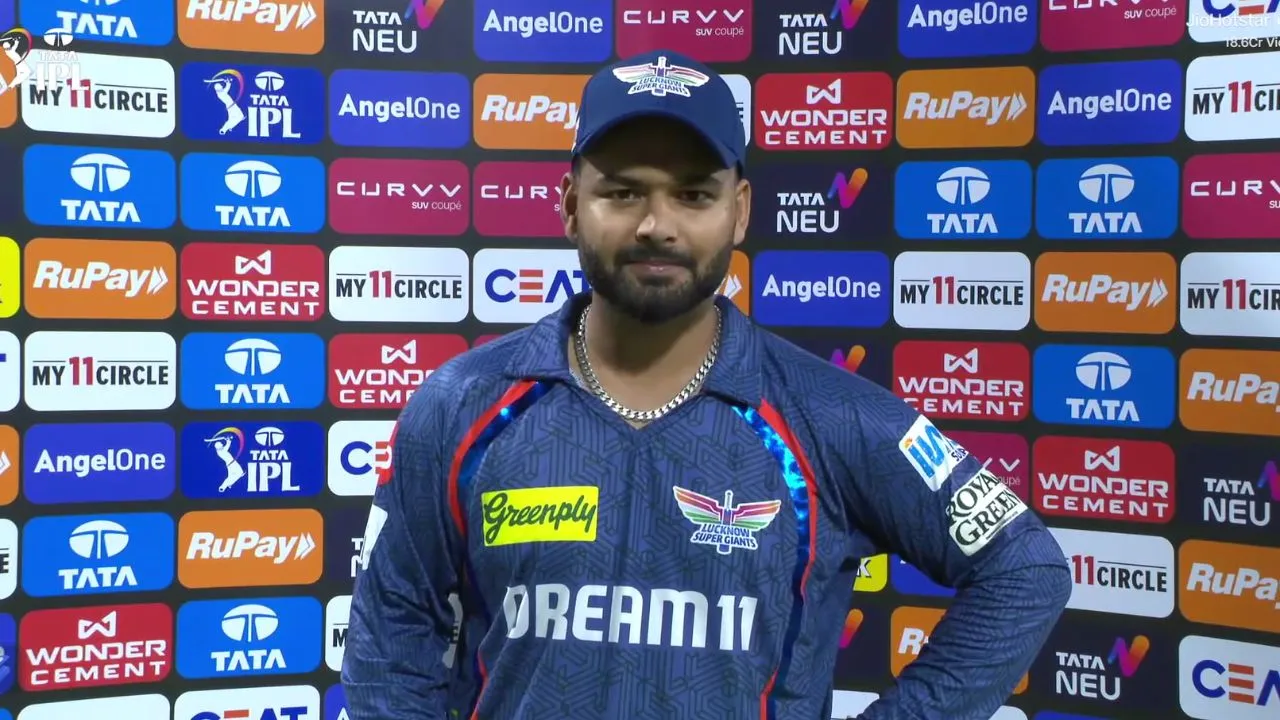 Rishabh Pant Lost Match