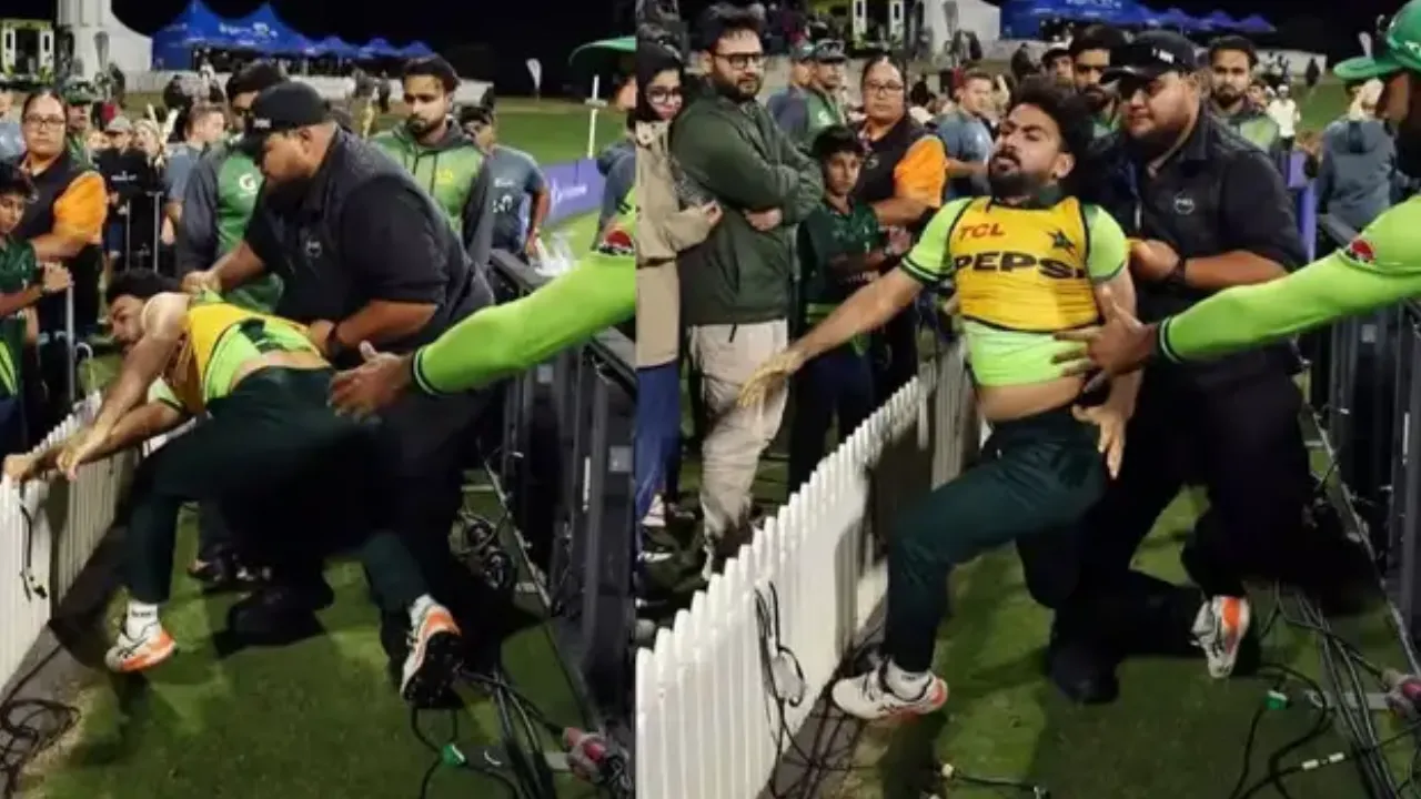 Khushdil Shah fight after nz vs pak