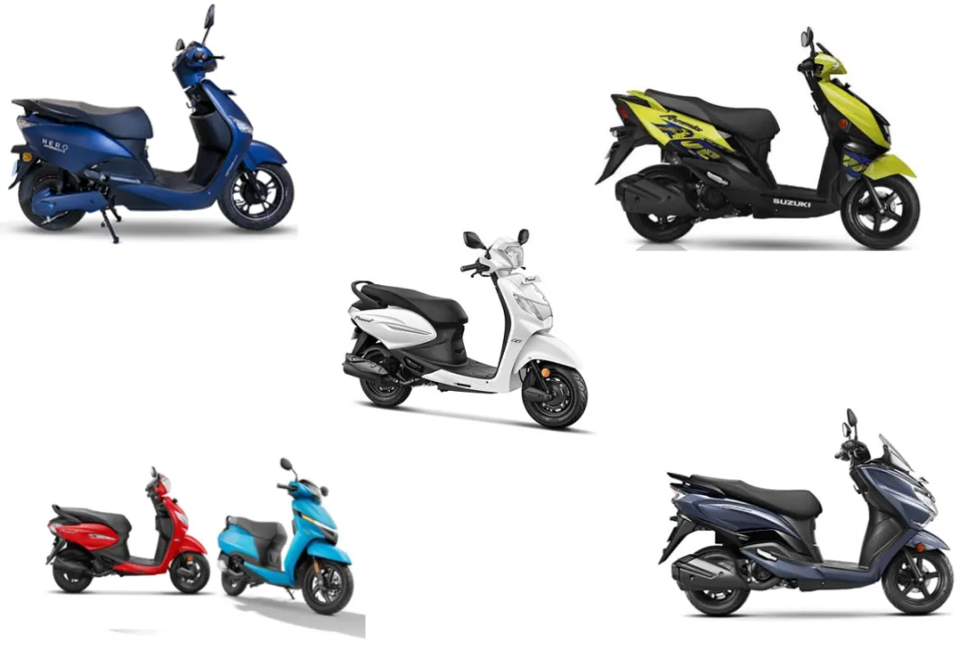 Top 5 Scooty Under 1 Lakh