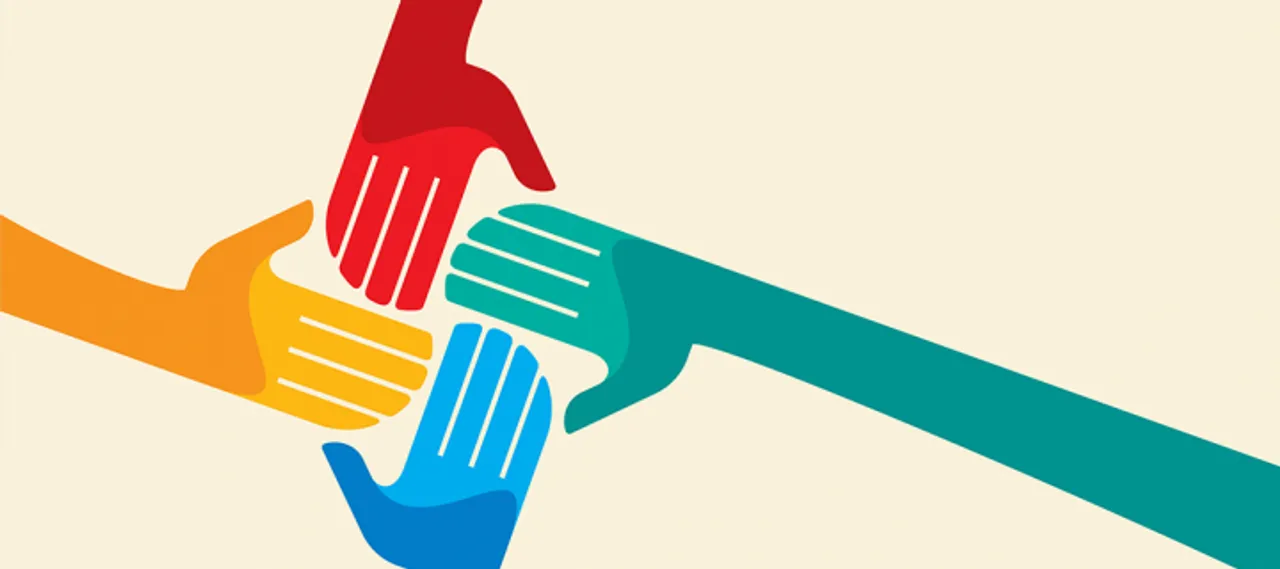 collaboration hands