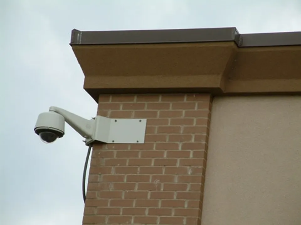 corner dome camera