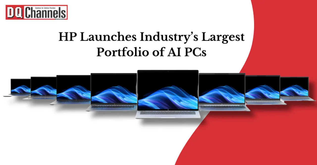 HP Launches Industry's Largest Portfolio of AI PC