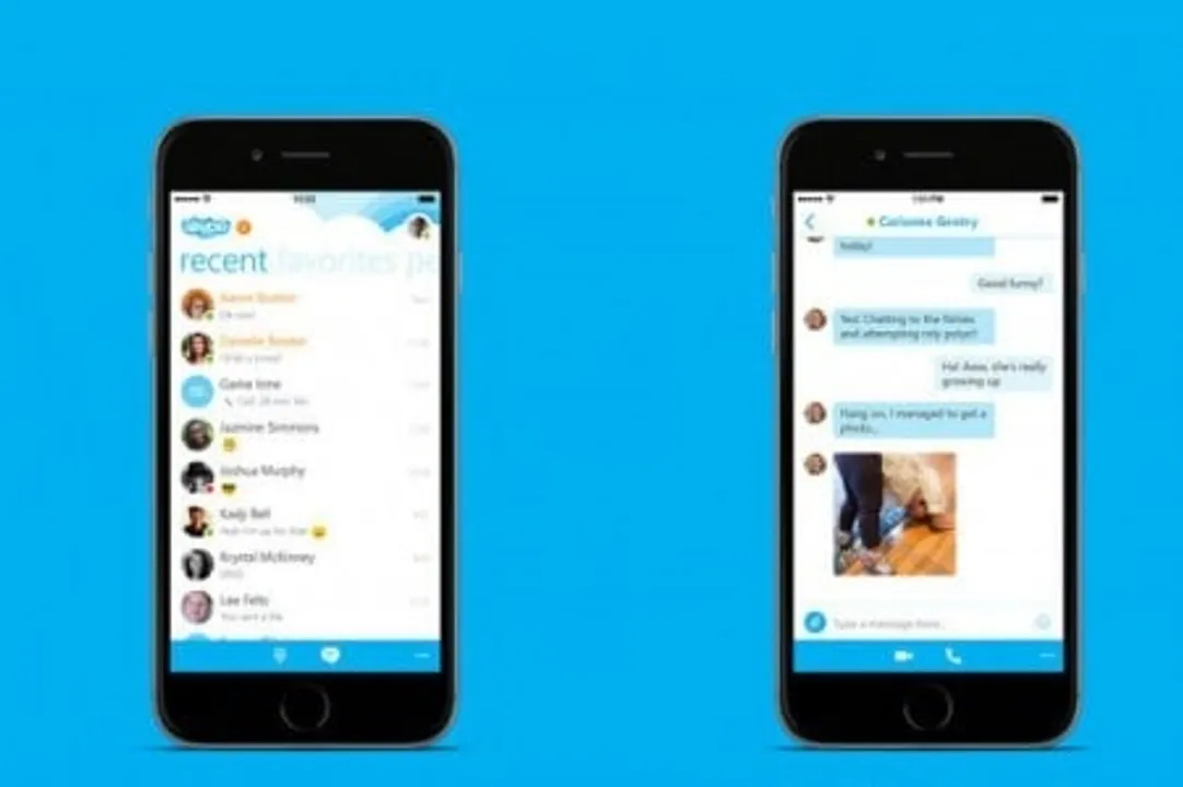 Skype for iPhone plus x e