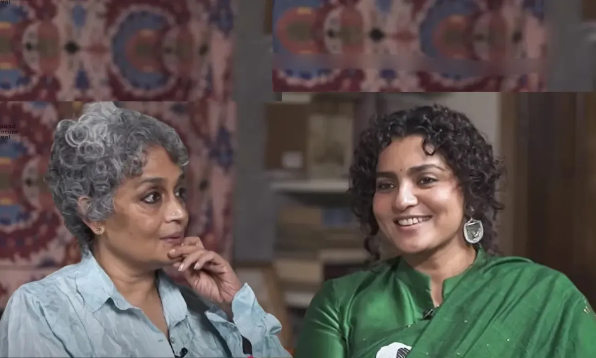 Arundhati Roy and Parvati discussed the Hema report