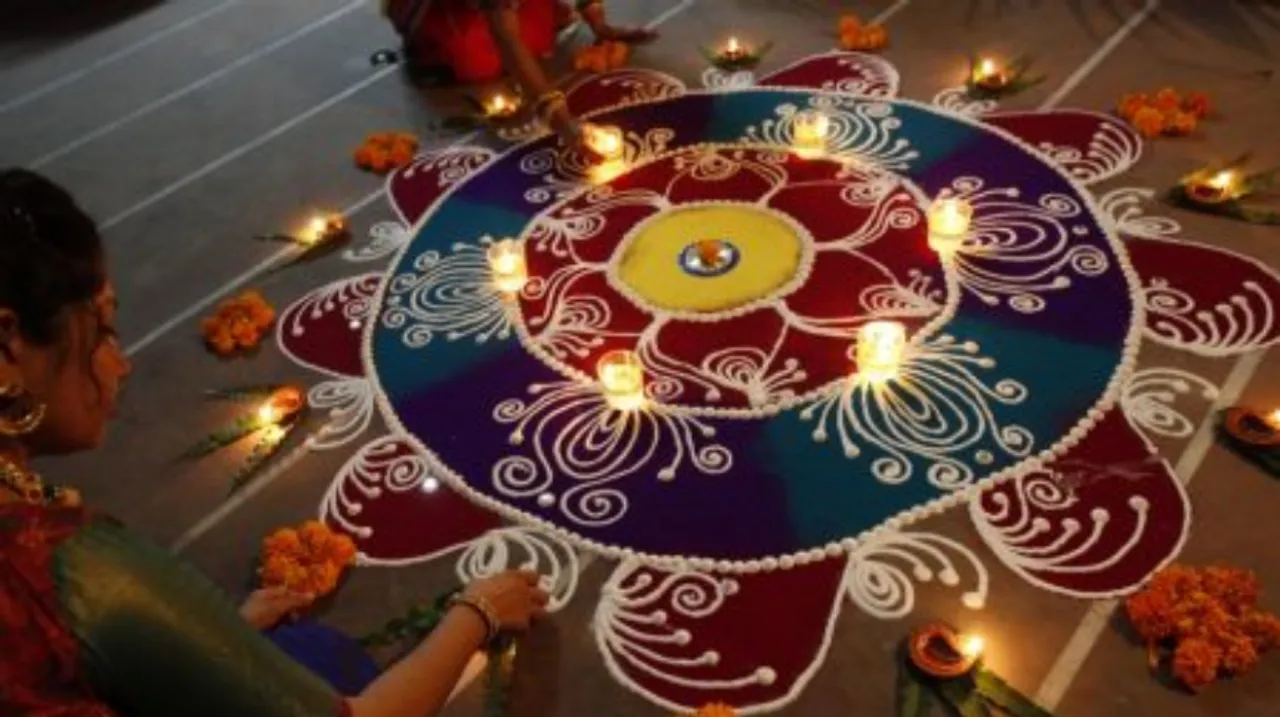 Rangoli For Diwali