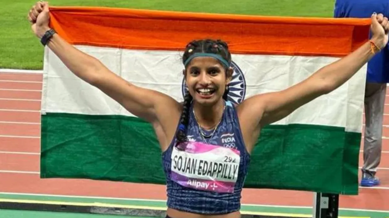 Ancy Sojan Claims Gold in Comeback Performance at Indian Grand Prix 3