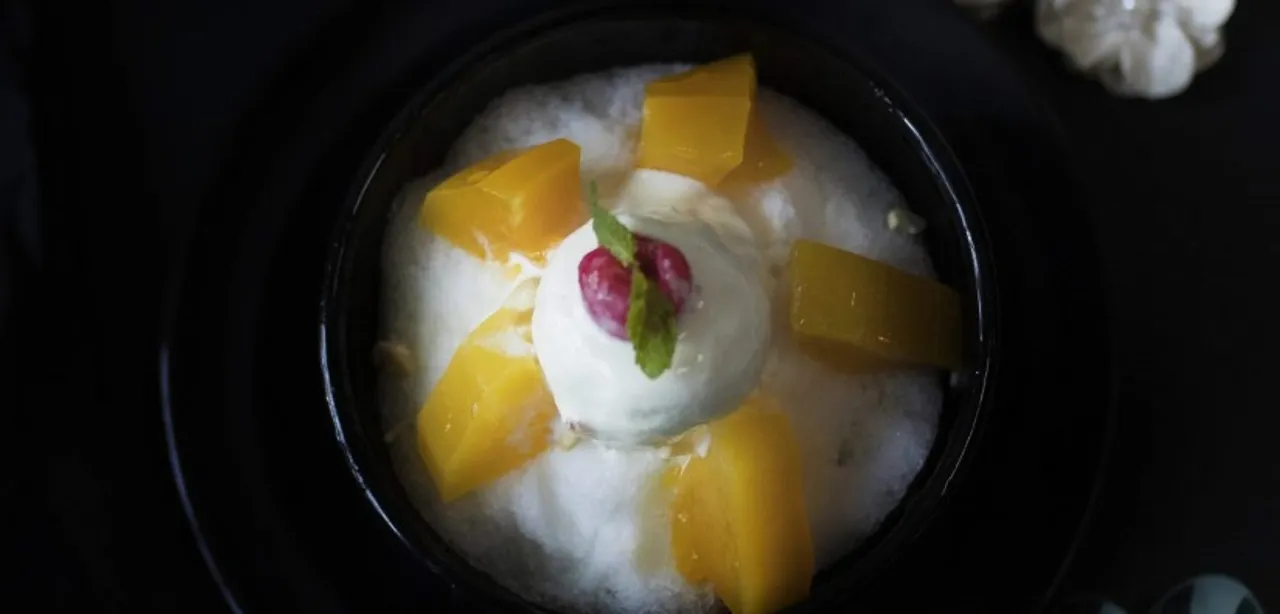 Bingsu with a fruity twist