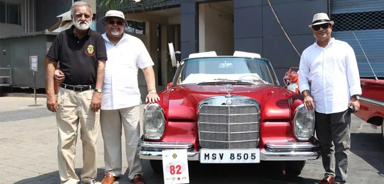 A royal ensemble of the best Vintage cars in town hosted at Sofitel Mumbai BKC