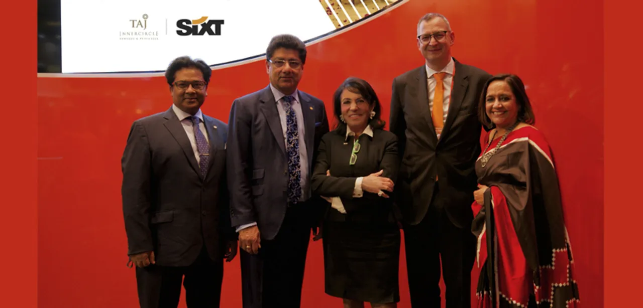 IHCL Announces Partnership with Sixt – A Global Car Rental Company