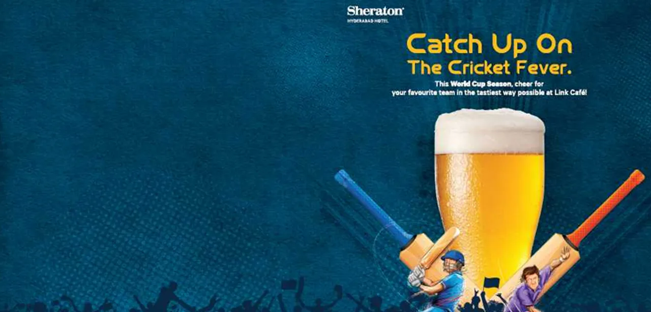 Catch the Cricket World Cup Fever at Link Café,  Sheraton Hyderabad Hotel Gachibowli