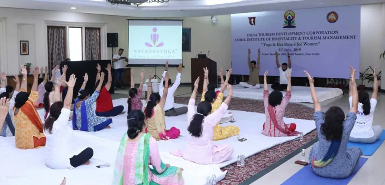 ITDC celebrates International Yoga Day