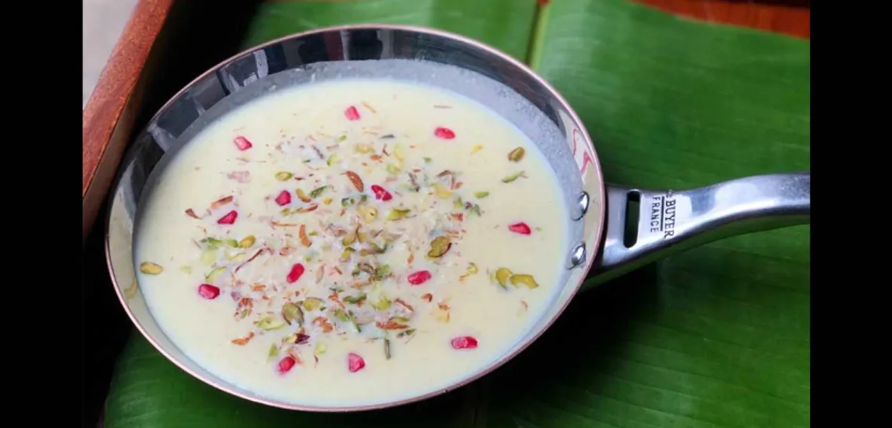 Janamashtmi special Kheer by Chef Anand