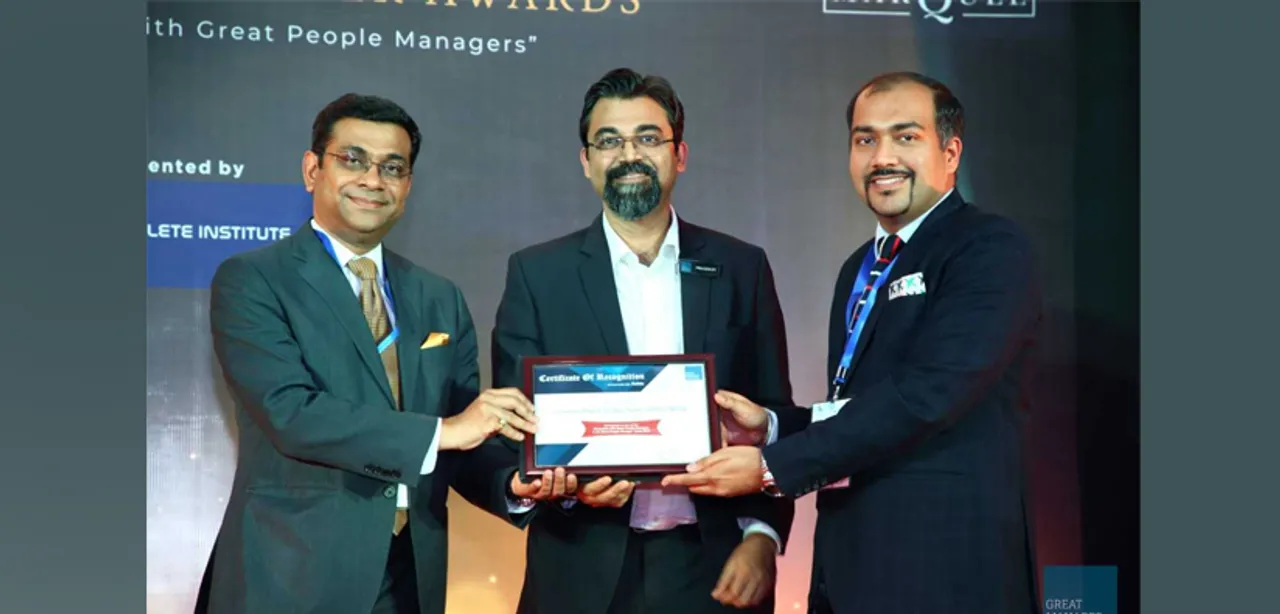 Mr. Ranjan Banerjee, General Manager, Crowne Plaza Today New Delhi Okhla features in Top 100 Great People Manager list in India