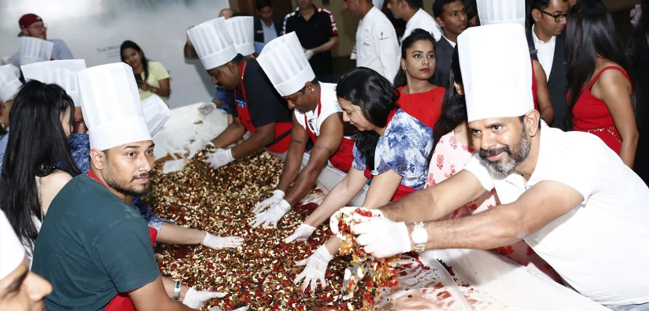 The Westin Hyderabad Mindspace heralds the festivities with a Cake Mixing Ceremony