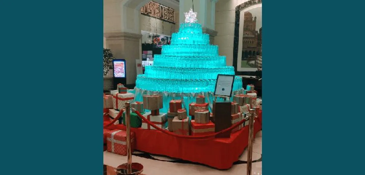 Grand Christmas tree at ITC Grand Central