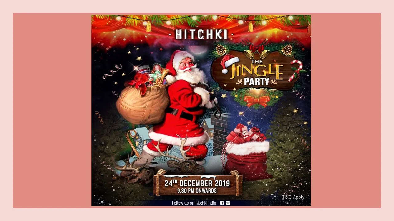 Hitchki raises a toast this Christmas Eve with The Jingle Party!