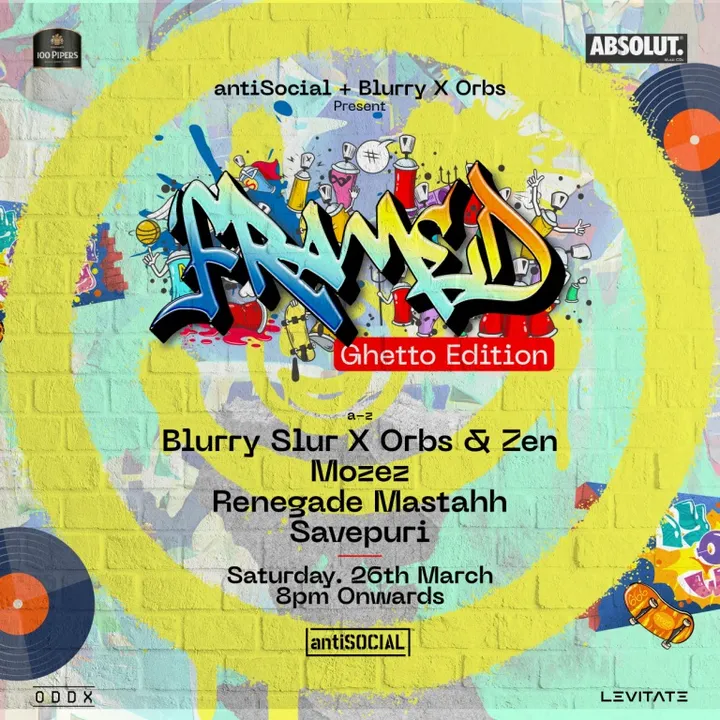 Blurry Slur to headline the ‘Framed’ Gig at antiSOCIAL, Mumbai on 26th March 2022