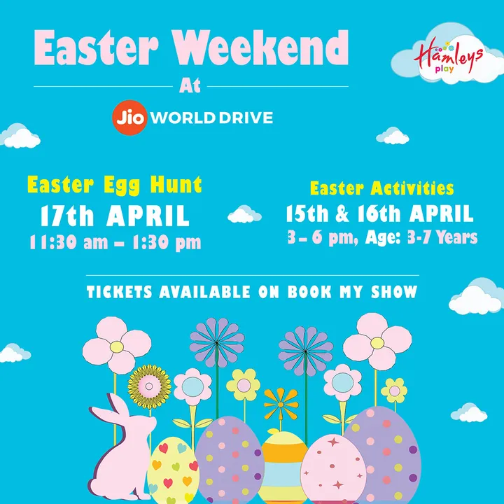 It’s Bunny Weekend at Jio World Drive from 15th - 17th April 2022