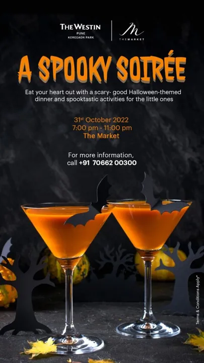 Trick or Treat with Spook-tacular Halloween at The Westin Pune Koregaon Park