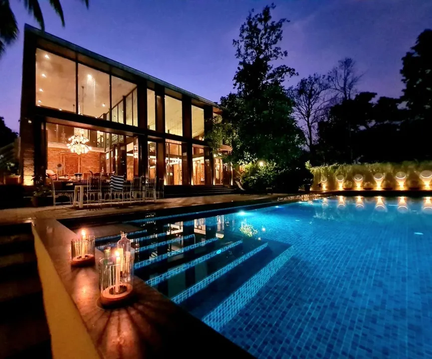 This Christmas, The Glass Villa invites guests to enjoy luxuries of aesthetic living and the charms of inland Goa