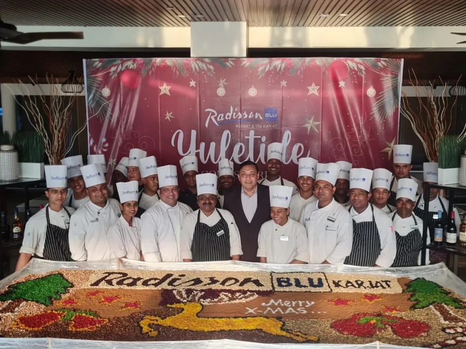 Radisson Blu Resort & Spa Karjat Rings In Cake Mixing Ceremony Before Christmas