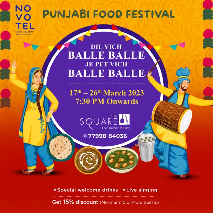 Spice Up Your Palate with Mouth-Watering Punjabi Food Festival at Novotel Visakhapatnam Varun Beach