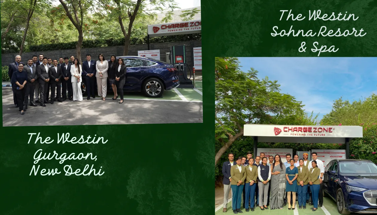 The Westin Gurgaon, New Delhi and The Westin Sohna Resort & Spa install energy efficient EV charging stations