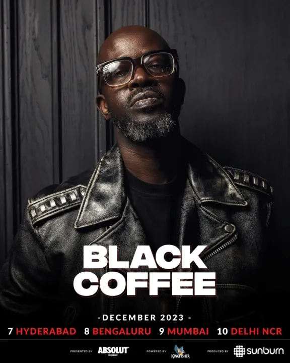 Grammy Award Winner Black Coffee Announces Maiden India Tour with SUNBURN