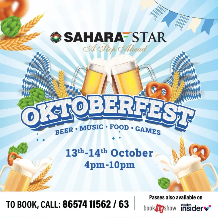 Celebrate Oktoberfest at Sahara Star - A Feast of Beer, Games, and Live Music