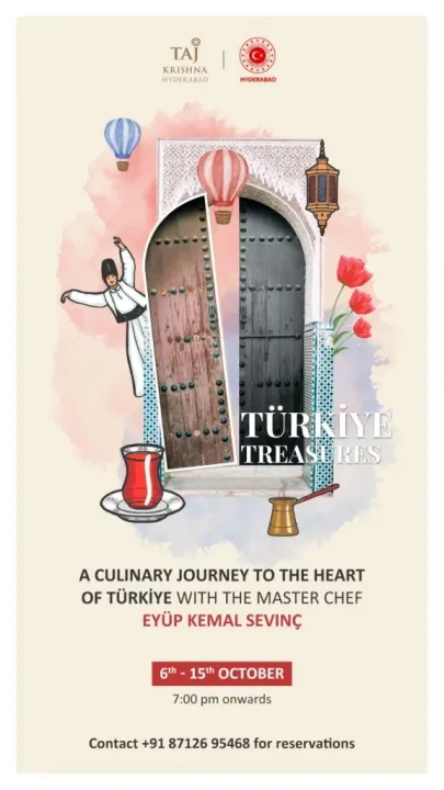 Turkish Food Festival at Taj Krishna Hyderabad