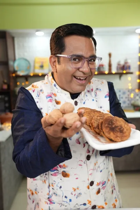 Unique Walnut Cookie Sandwich Recipe by Masterchef India Host - Chef Ajay Chopra