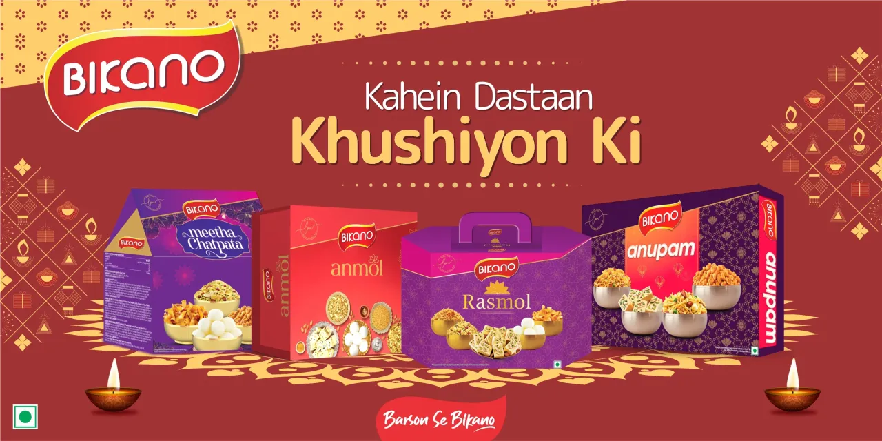 Bikano Unveils an Extravagant Array of Diwali Delights, Anticipates 40% Surge in Festive Sales