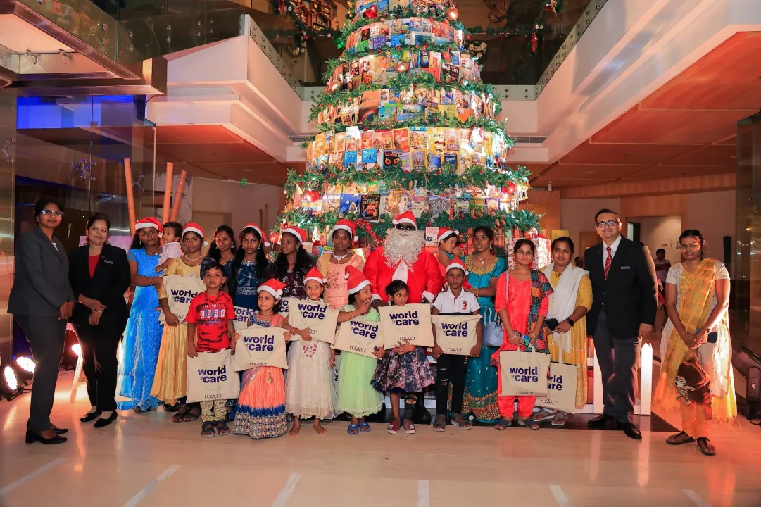 Christmas Tree Lighting Ceremony at Hyatt Regency Chennai