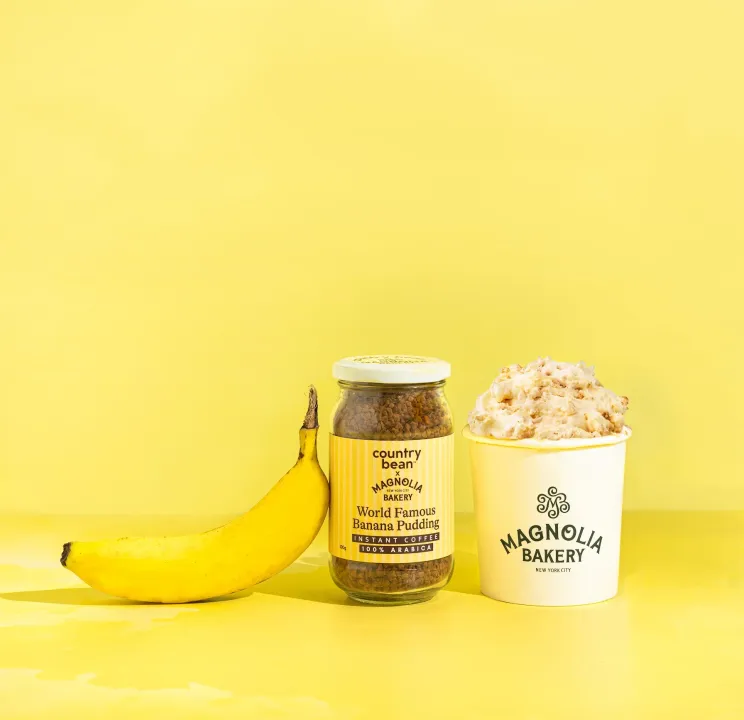 Banana Pudding Bliss in Every Sip - Magnolia Bakery and Country Bean Coffee Introduce the 'World Famous Banana Pudding’ Coffee