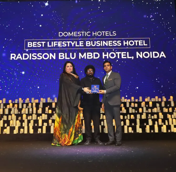 Radisson Blu MBD Noida part of MBD hospitality, was awarded as the ‘Best Lifestyle Business Hotel’ at Travel + Leisure India’s Best Awards 2023