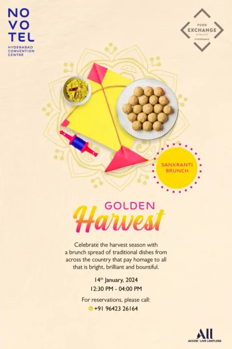 Golden Harvest @Novotel Hyderabad Convention Centre