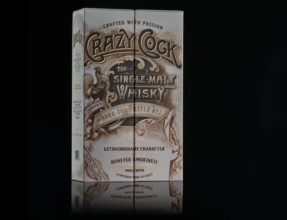 Crafted with passion: Crazy Cock Single Malt Whisky, a Valentine's Delight.