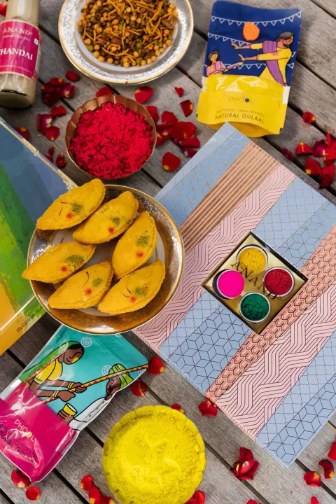 Anand Sweets and Phool come together to bring you a Holi special gift box  