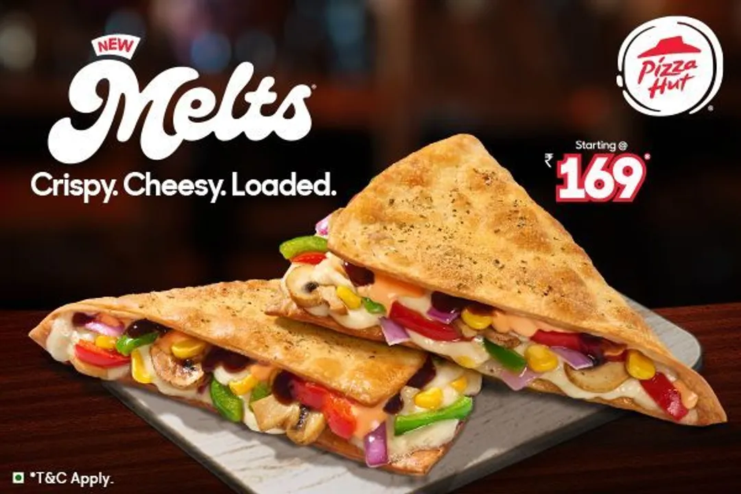 Pizza Hut launches global bestseller Melts in India; marks entry into a new category in the Indian market