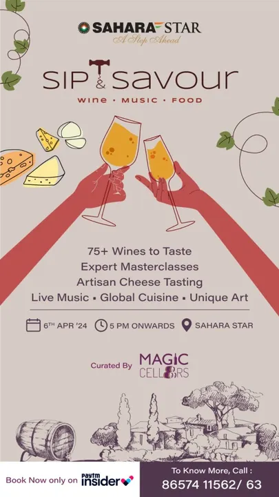 Sip and Savor: A Wine and cheese Extravaganza at Sahara Star Hotel 